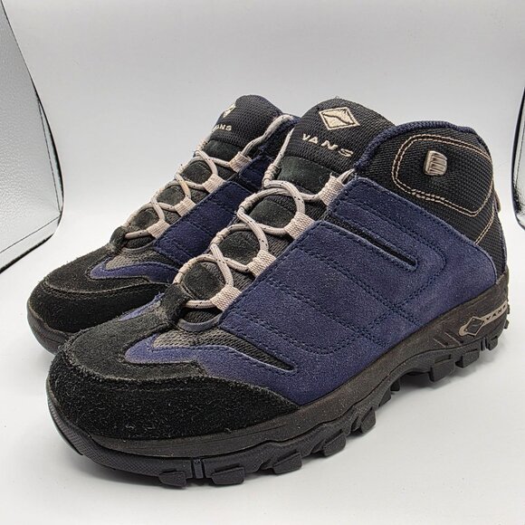 Vans Mens Size 7 Blue Black Hiking Shoes Camping Outdoors Trails Summer main image 4
